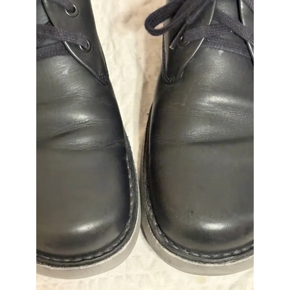 Samuel Hubbard Free M1100-010 Dark Blue Almost Black Leather Oxford US8 Portugal